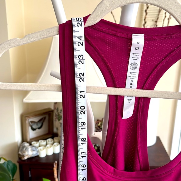 💕Lululemon Swiftly Tech Racerback Tank Top 2.0 Race Length-NWT-Women's Magenta - Picture 10 of 16